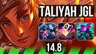 TALIYAH vs FIDDLESTICKS JGL  72% winrate 14413 41k DMG Dominating  NA Challenger  14.8