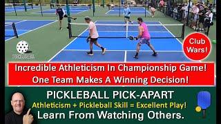 Pickleball Masterful Moves Watch These Pickleball Players Demonstrate Elite Athletic Skill