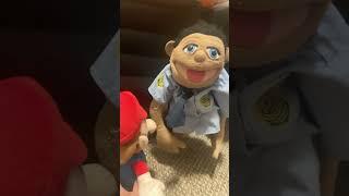 Off brand police puppet￼ blamed the person right next to him