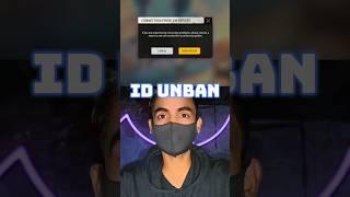 free fire ID unban 