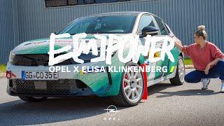 The Opel Art Car – Elisa Klinkenberg x Corsa Rally Electric