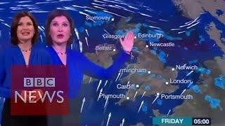 When BBC weather forecast goes wrong Bloopers & funny incidents