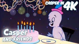 Casper’s Birthday Surprise   Casper and Friends in 4K  1.5 Hour Compilation  Cartoon for Kids