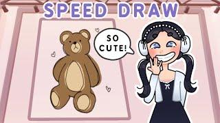 I TRIED PLAYING ROBLOX SPEED DRAW FOR AN HOUR STRAIGHT 0