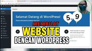 Cara membuat website sendiri dengan wordpress terbaru di XAMPP Localhost untuk pemula