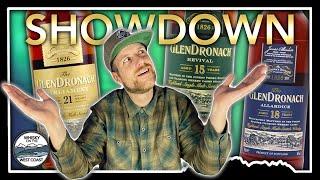 What Is The Best GlenDronach Single Malt Scotch Whisky? GlenDronach 15 18 and 21 Year Comparison