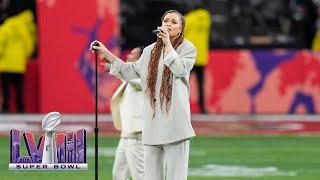 Lift Every Voice and Sing Performed by Andra Day at Super Bowl LVIII