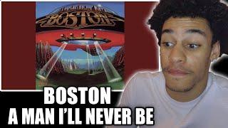 FEEL THE RIFFS First Time Reacting to Boston - A Man Ill Never Be
