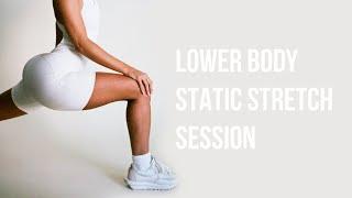 Lower Body Static Stretch Session with Casi Davis  DAVIS ACTIVE CLUB