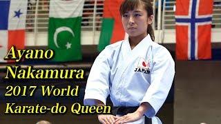 2017空手世界女王、中村綾乃の形（予選から決勝まで全部見せます）2017 Karate KATA Queen Ayano Nakamura JKA