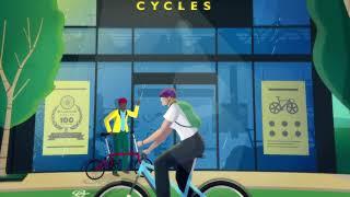 Evans Cycles  Centenary Animation