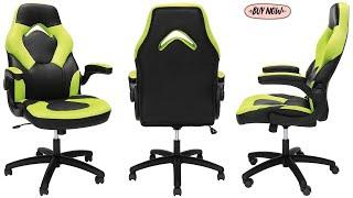 OFM Racing Style Bonded Leather Gaming Chair in Green  Others Colour Available