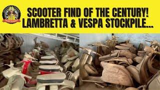Scooter find of the Century – Lambretta & Vespa scooter stockpile plus parts & machinery barnfind