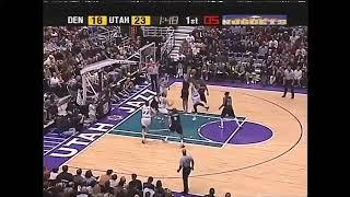 Chris Birdman Andersen First Career Block And Dunk vs Utah Jazz January 14 2002