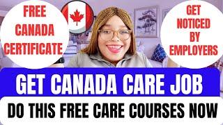 Get A Care Job In Canada  In 3 Weeks With This Free Caregiver Courses