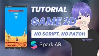 Tutorial Game 2D Tanpa Script dan Patch  Spark AR Indonesia