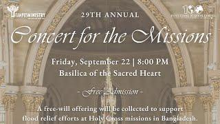 29th Annual Concert for the Missions