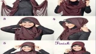 hijab fashion untuk tubuh pendek