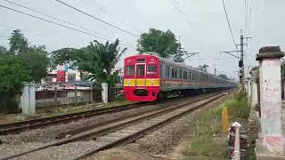 KRL BOGOR - DEPOK  Perlintasan Kp  Gedong Bojong Gede