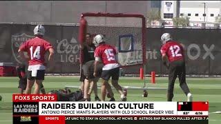 Las Vegas Raiders work to build team culture as preseason approaches