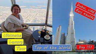 Dubai Ultimate World Cruise Day Tour Burj Khalifa VIP Lounge