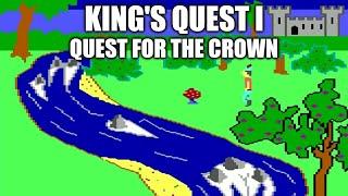 KINGS QUEST I Adventure Game Gameplay Walkthrough - No Commentary Playthrough