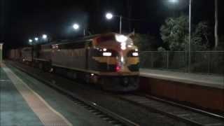 Preserved power hurtling through Kangaroo Flat S313 X31 S303 and T364 on 9072