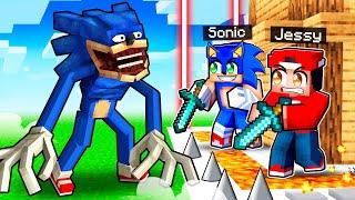 SHIN SONIC vs VEILIGTE HUIS In Minecraft