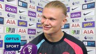 NERVOUS. SCARED  Erling Haaland describes the feelings during tense match against Tottenham