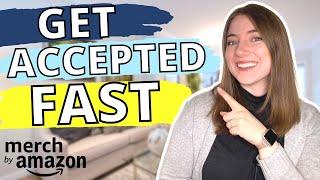 HOW TO GET ACCEPTED TO MERCH BY AMAZON FAST 2023 Amazon Merch Application Guide for Print on Demand