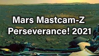 Mars Mastcam-Z Nasa Perseverance Первая 360-градусная панорама Mars