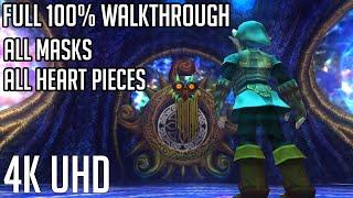 100% Longplay - The Legend of Zelda Majora’s Mask 3D Walkthrough 4K ULTRA HD