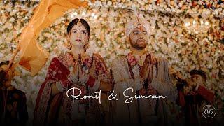 Best Indian Wedding Film 2022  Indian Big fat wedding Video   Ronit & Simran  cws