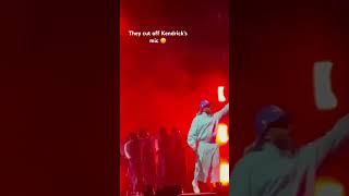 cut off Kendrick #microphone at ACL #2023 #smh #goat #viral