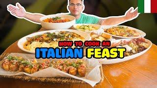How to cook an ITALIAN FEAST