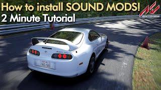 How to Install SOUND MODS  2 Minute Installation Tutorial  Assetto Corsa Mod Guides & Tutorials