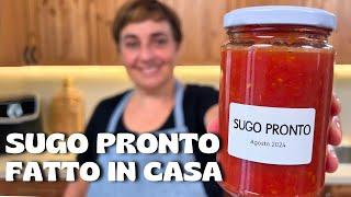 Canned Tomato Sauce  Easy Recipe - Homemade by Benedetta