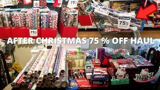 *HUGE  CLEARANCE AFTER CHRISTMAS EVERYTHING 75 % OFF SALE HAUL WITH PRICES  Crystal Evans