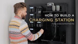 How to Build a DIY CHARGING STATION for Videographers and Photographers