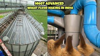 MOST ADVANCED Wheat Flour Making in India देखिए बड़ी फैक्ट्रियों में कैसे आटा बनाया जाता है