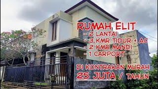 Kontrak Rumah di Bali Elite 2 Lantai 3 Kamar Tidur dekat Kota Tabanan Bali