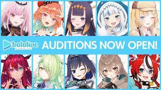 hololive English VTuber Auditions Now Open