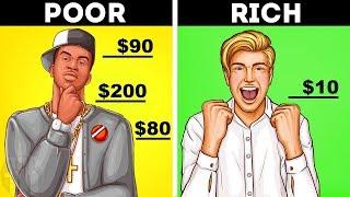 9 Things Poor People DO That Rich People DONT