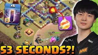 STARS ATTEMPTS WORLD RECORD with FIREBALL Giant Arrow & BATS Clash of Clans