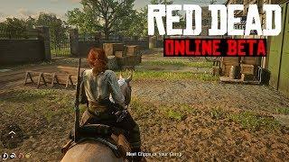 RED DEAD REDEMPTION 2 Online Beta STORY MODE Gameplay Walkthrough Part 1 1080p HD