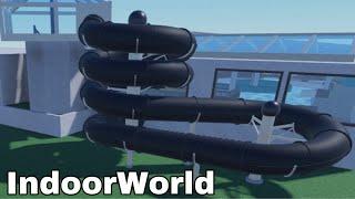 All waterslides at IndoorWorld waterpark  ROBLOX