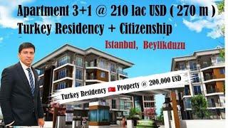 How to Obtain Turkish citizenship through 200000 USD Residency Property.