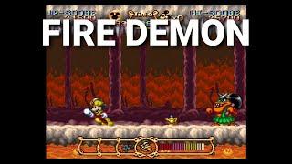 Fire Demon - Magical Quest Starring Mickey Mouse Boss Fight