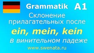 4.  Склонение прилагательных в винительном падеже по смешанному типу I Часть 4 I Упражнения