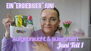 Es ist wieder Zeit....für Müll   Aufgebraucht & Aussortiert Teil 1  Juni 2024  Simplybee